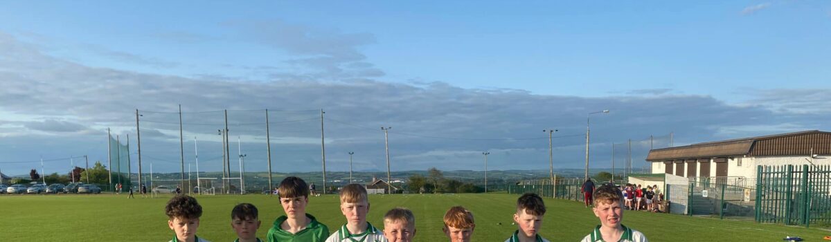 Great skill and Determination from our U12 Footballers V Carrigtwohill
