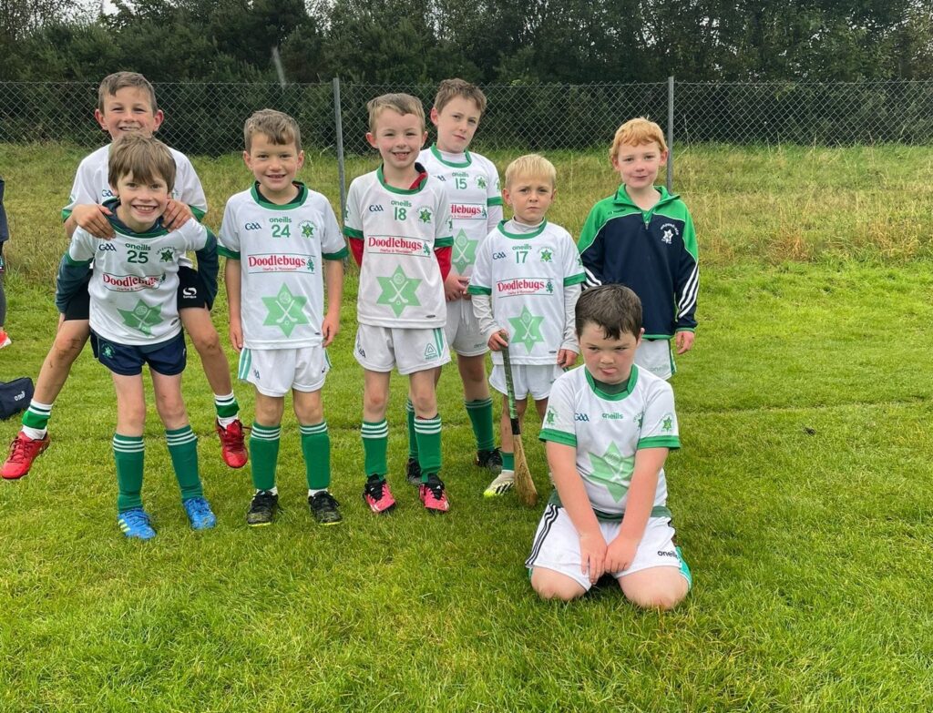 U8’s have 6 competitive games in hurling blitz hosted by Éire Óg