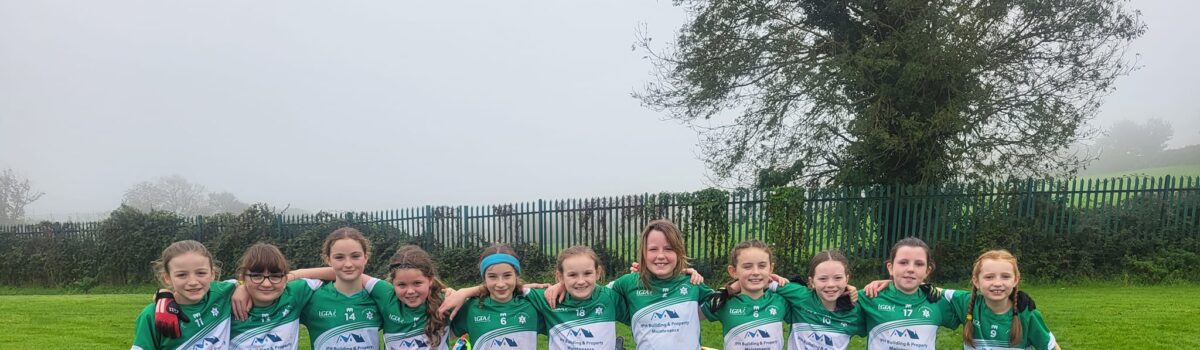 U10 Ladies Footballers finish off the season with match V St. Michaels